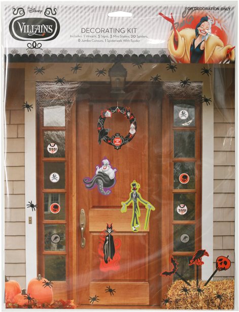 Disney Villains Deluxe Decorating Kit - Disney Villains Deluxe Party Decorating Kit (495x650), Png Download