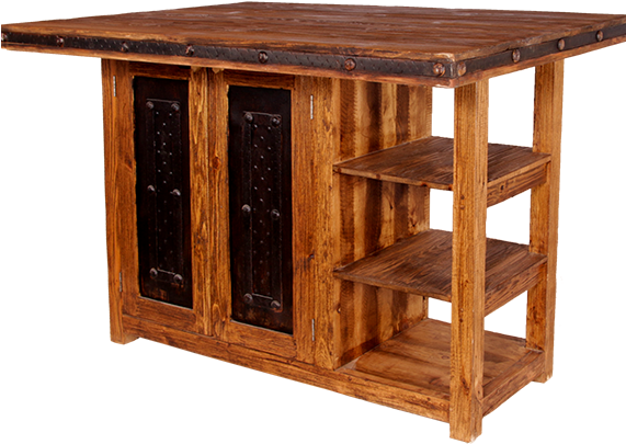 Pueblito Kitchen Island - End Table (570x570), Png Download