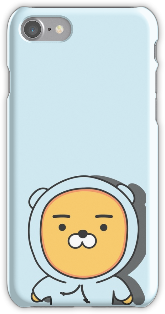 '헬로 라이언 카카오프렌즈 ' Iphone Case By Icdeadpixels - Kakao Friends (750x1000), Png Download