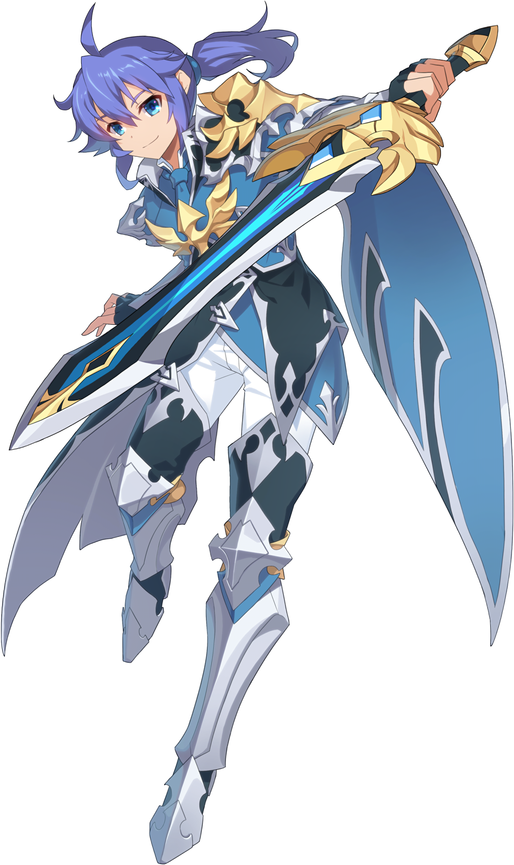 Grand Chase For Kakao Ronan 02 - Grand Chase Kakao Ronan (1058x1779), Png Download