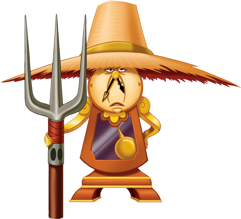 Farmercogsworth - Beauty And The Beast (864x772), Png Download