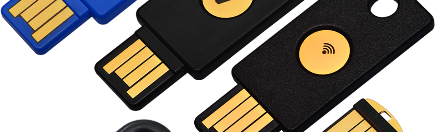 3 Easy Steps To Deter Crypto Hackers - Yubikey 4 - Oem Official (1400x420), Png Download