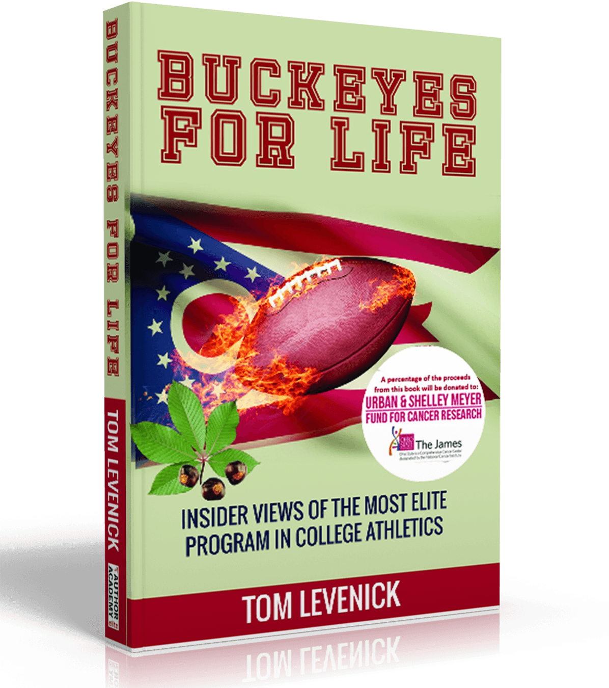 Buckeyes For Life Tom Levenick (1196x1350), Png Download