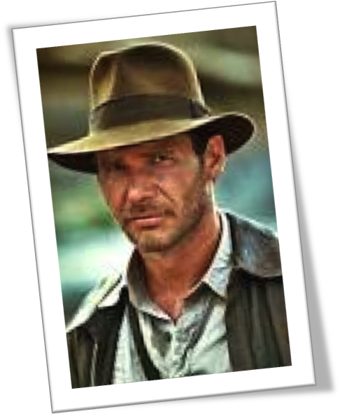 My Pajamas Moment With Harrison Ford - Indiana Jones (495x635), Png Download