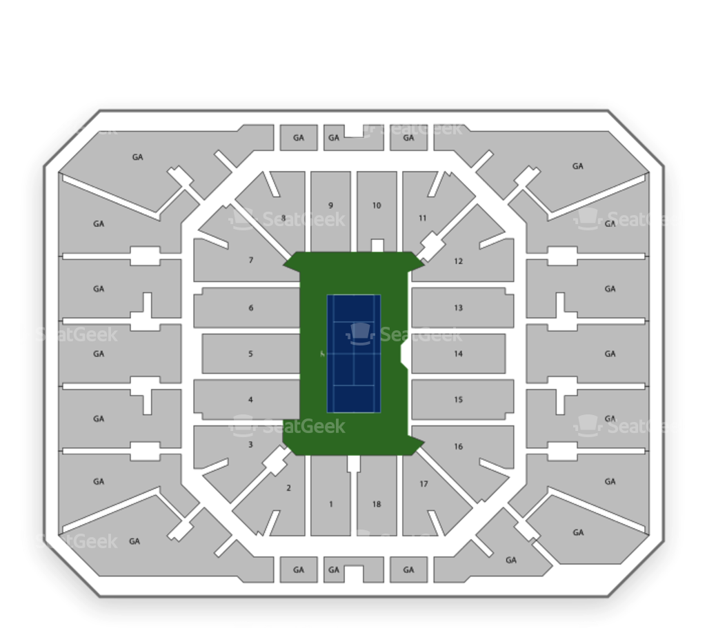 Louis Armstrong Stadium (1024x1024), Png Download