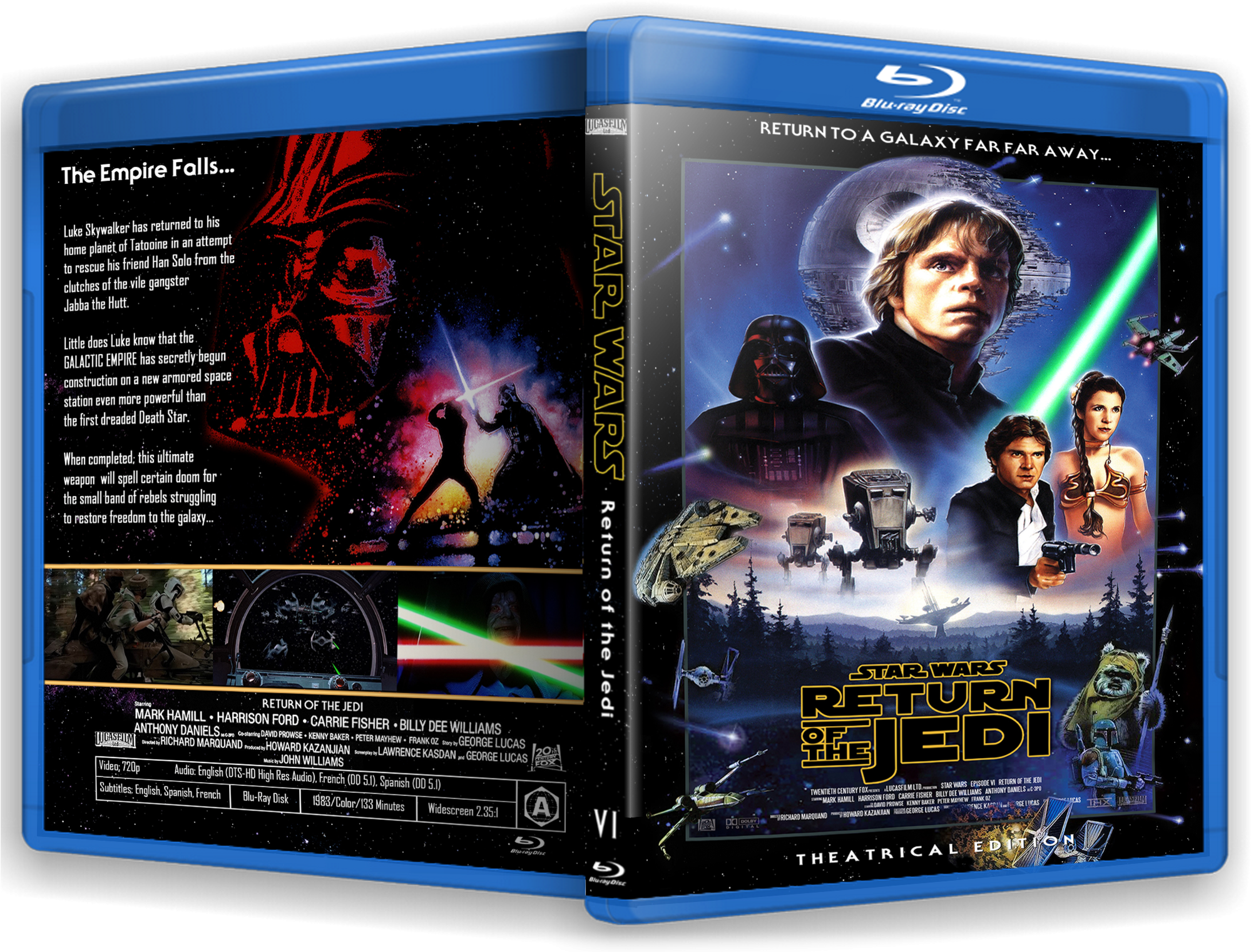 Anh - Wars Return Of The Jedi (2000x1577), Png Download