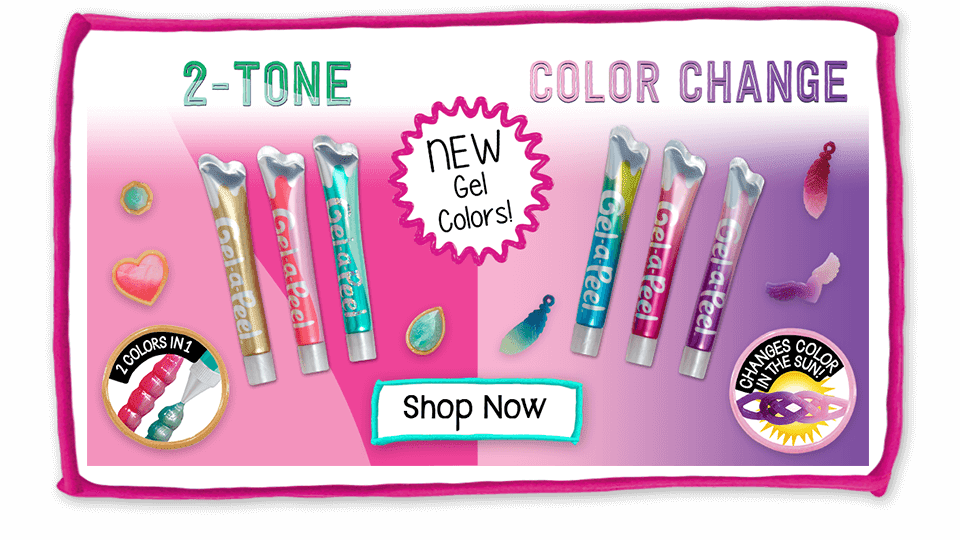 Gel A Peel Colour Change Kit Review - Gel-a-peel Accessory 3 Pk Kit- Color Change (960x540), Png Download