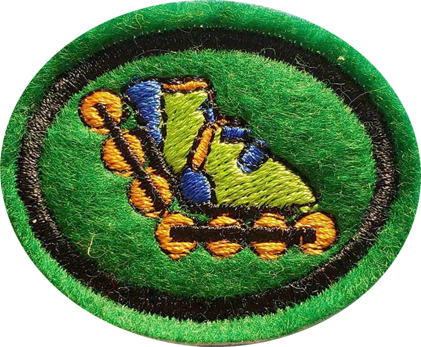 File - Skates - Badge (822x678), Png Download