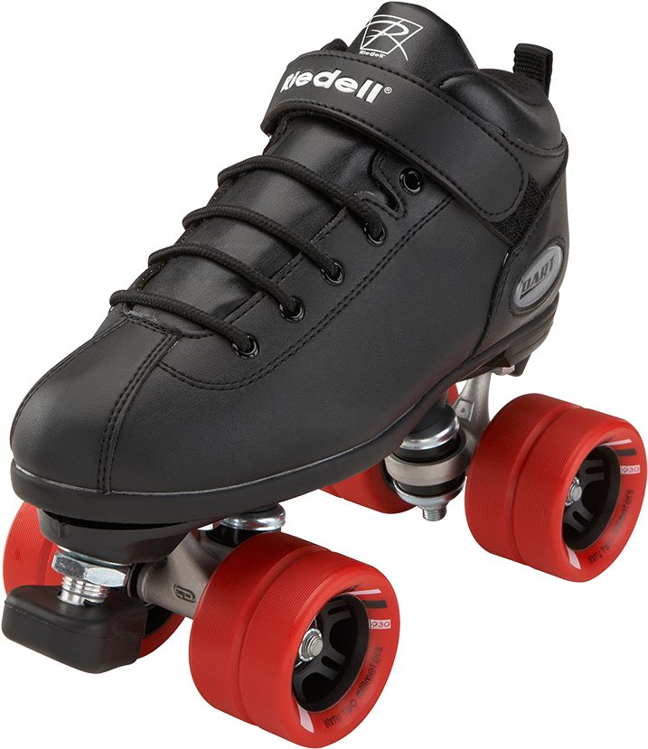 Riedell Dart Roller Skate Set - Riedell Dart Black Roller Skates (1000x1000), Png Download