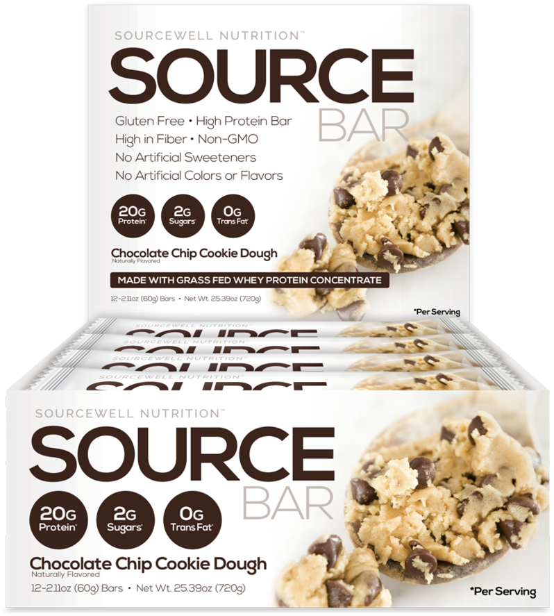 Source Bar Naturally Sweetened Sourcewell Nutrition - Whey Protein Isolate (922x1024), Png Download