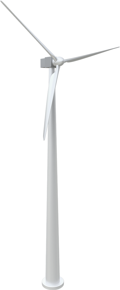 Wind Turbine (1000x1000), Png Download