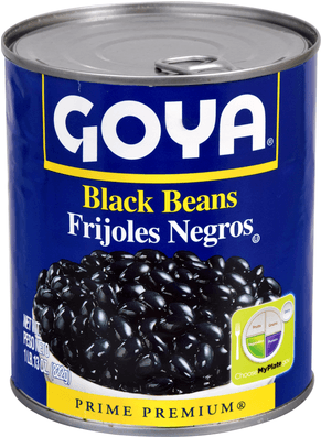 Goya Black Beans (650x499), Png Download