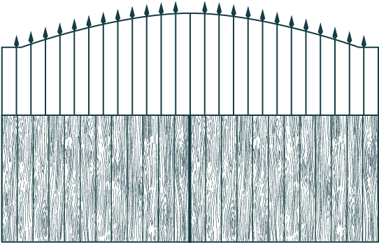 The Morden Grantchester - Gate (842x438), Png Download