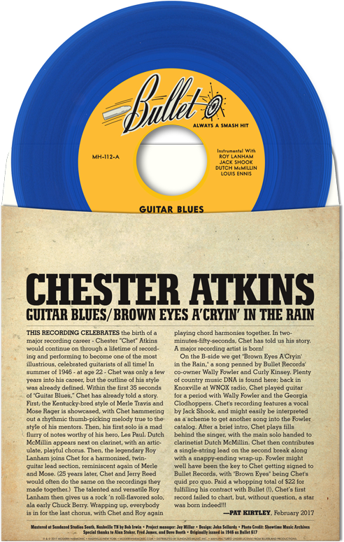 Atkins, Chester - Blues (800x800), Png Download