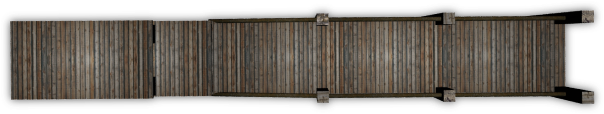 284k Wooden Straight A 06 Feb 2009 - Pier Png (1300x301), Png Download