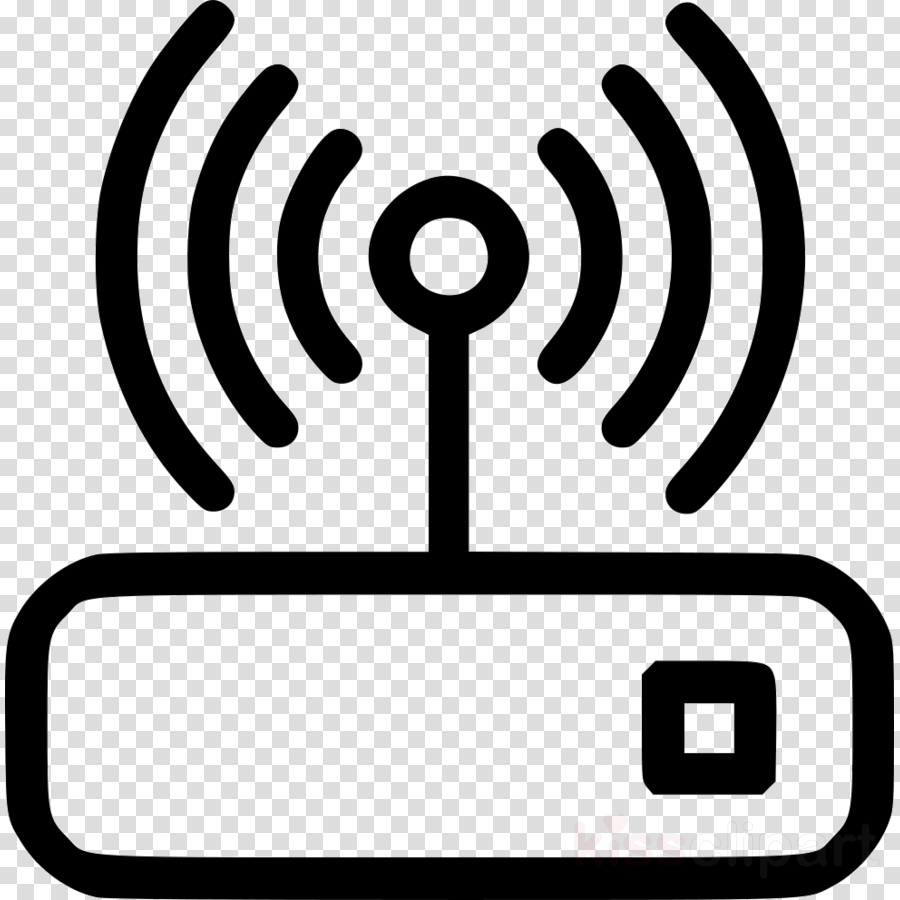 Coffin Clipart Download Network Tower Icon Clipart - Network Router Symbol Png (900x900), Png Download