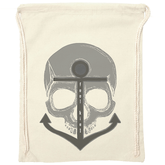 Turnbeutel Totenkopf - Emblem (800x800), Png Download
