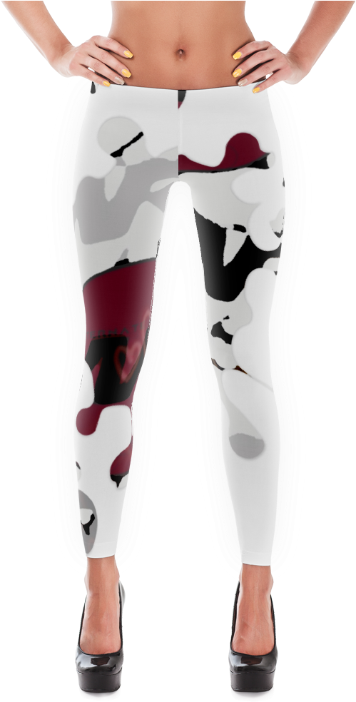 "purple Splash" Leggings Walternate Reality - Red Flame Leggings (1000x1000), Png Download