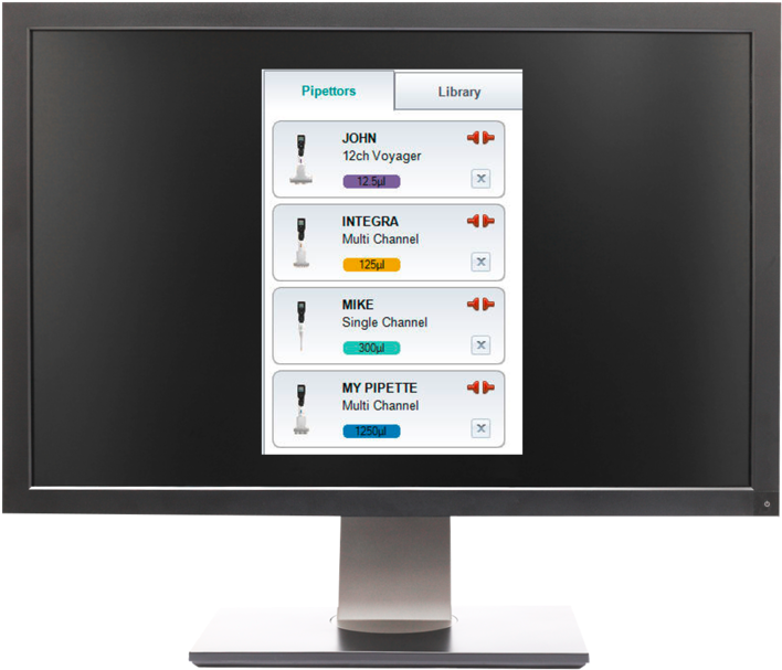Features Of Vialink Pipette Management Software Shows - Software (800x782), Png Download