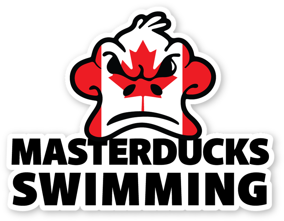 Car Decal Small - Master Ducks Swim Club (1000x1000), Png Download