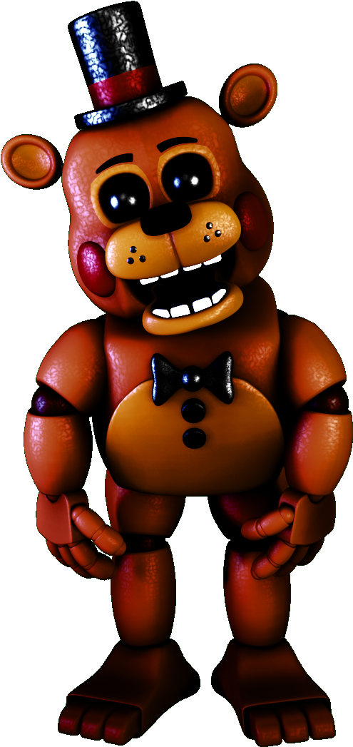 Toy Freddy - Toy Freddy Png Render (517x1066), Png Download