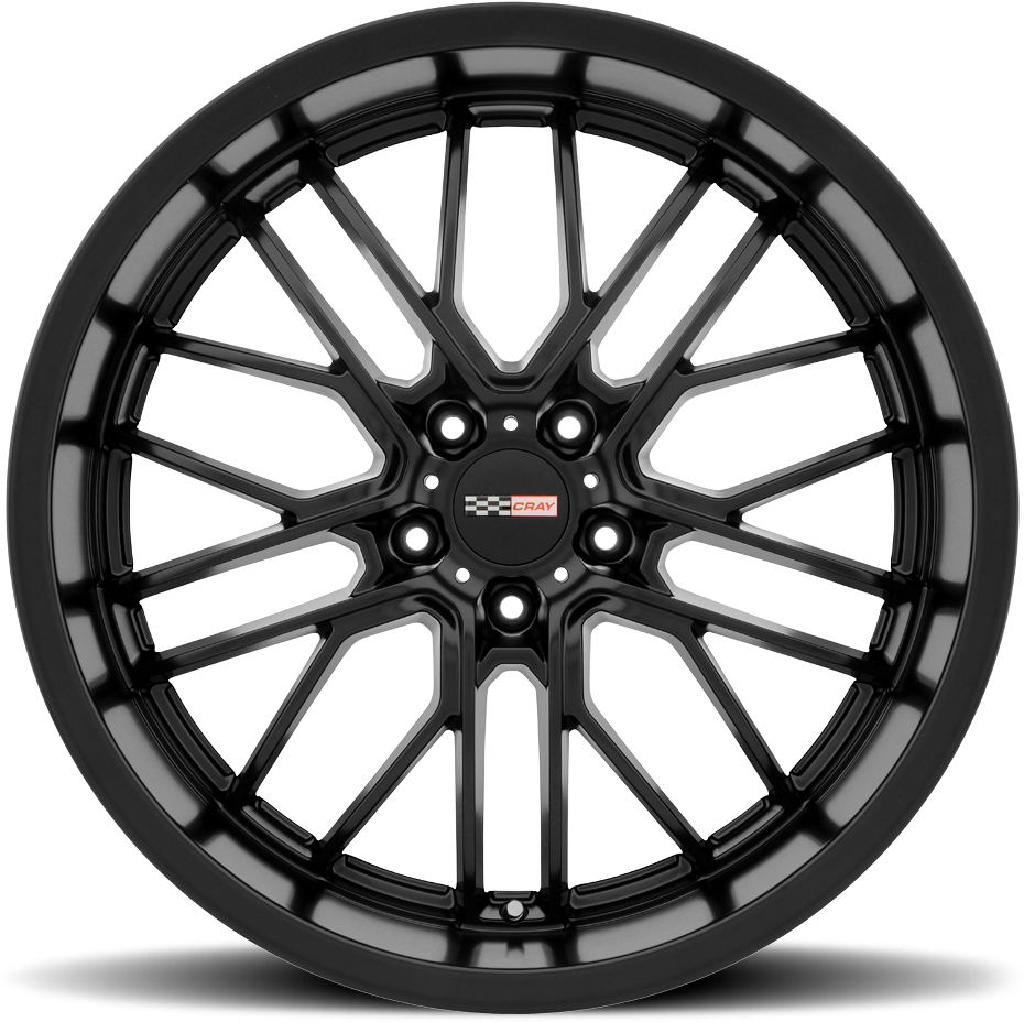 <b>cray</b> Eagle -<br> Matte Black - 20 X 8 Black Rims (1000x1000), Png Download