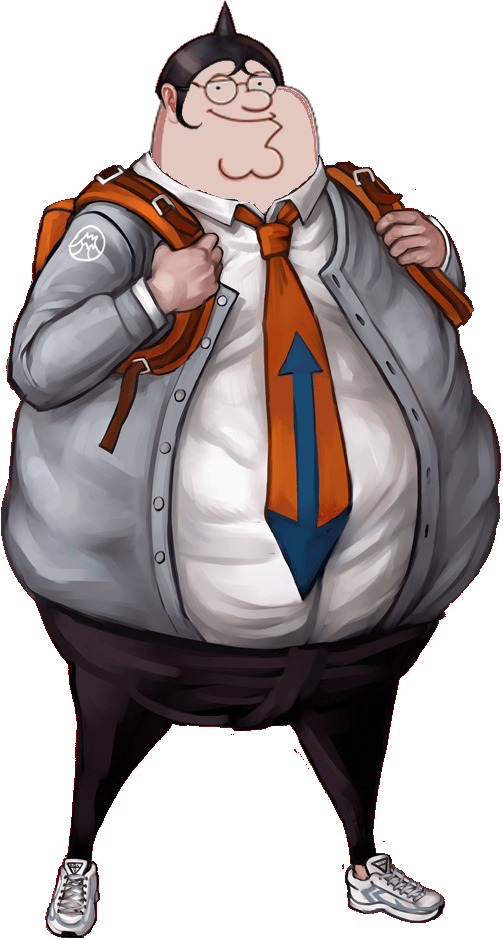 Man Cartoon Male Shoulder Human Behavior Joint - Kyokiarts Made To Order Dangan Rompa Inspired Characters (503x940), Png Download