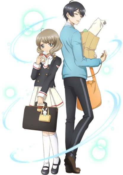 Cardcaptor Sakura Clear Card Tomoyo Y Sakura - Yuna D Kaito Y Akiho (600x600), Png Download