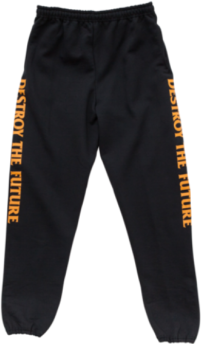 Off White Sweatpants Yellow (900x900), Png Download