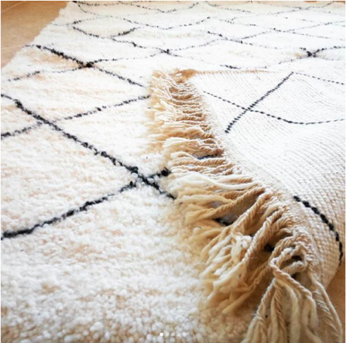 Moroccan Beni Ourain Rug - Carpet (500x661), Png Download