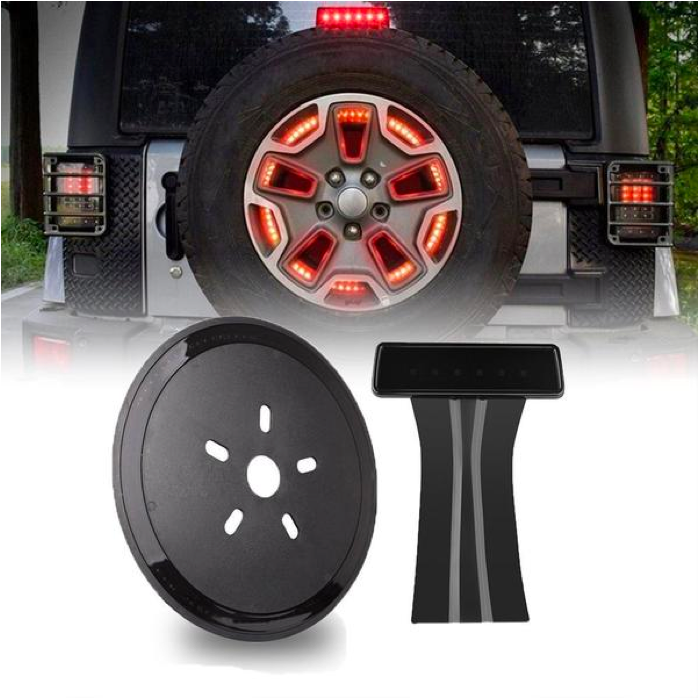 Sanyou Jeep Wrangler Led Wheel Brake Light And The - Jeep Wrangler (1020x700), Png Download