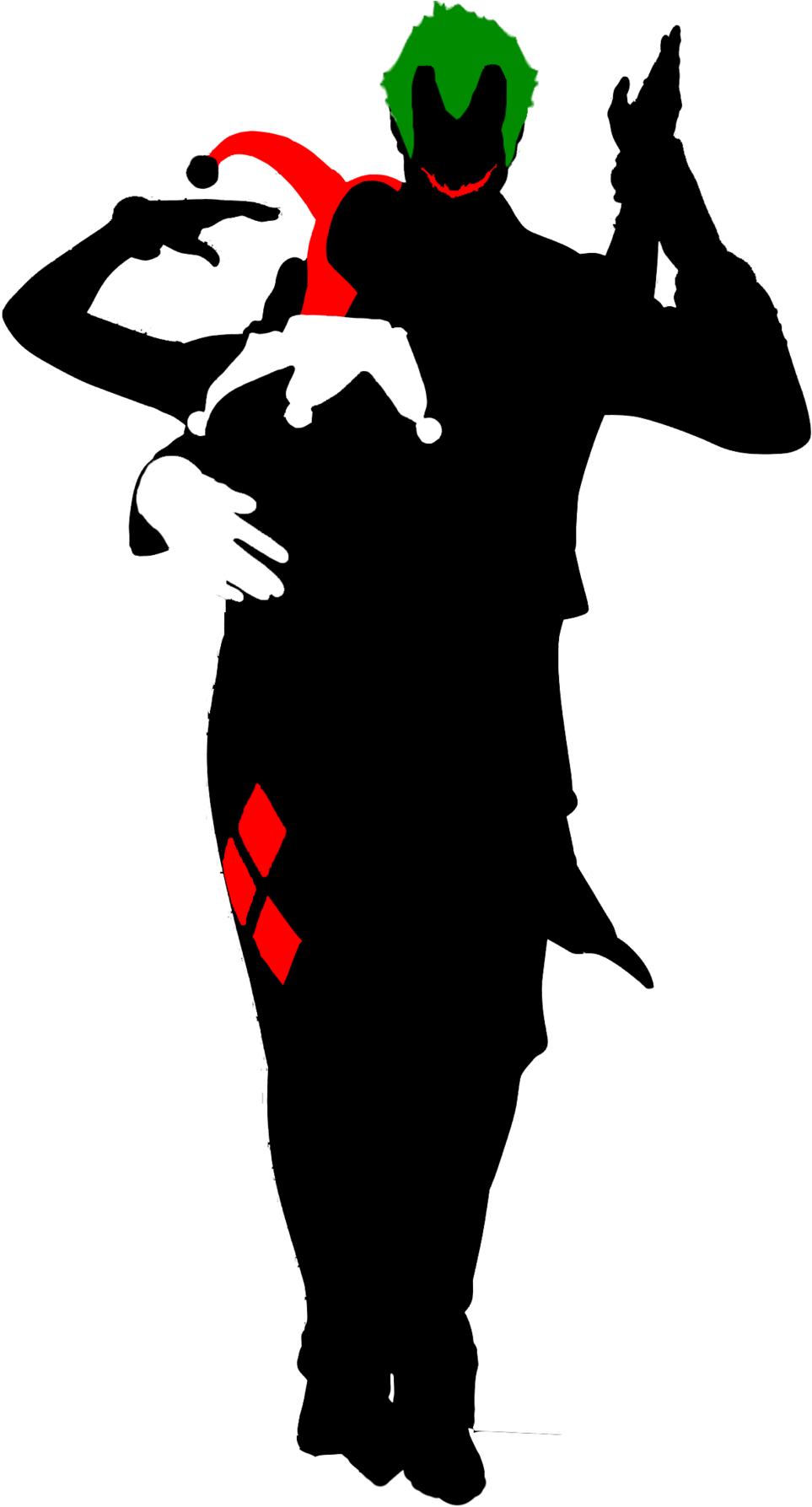 Joker And Harley Quinn, Pop Art, Chess, Gingham, Art - Dc Harley Quinn Figure (1024x1818), Png Download