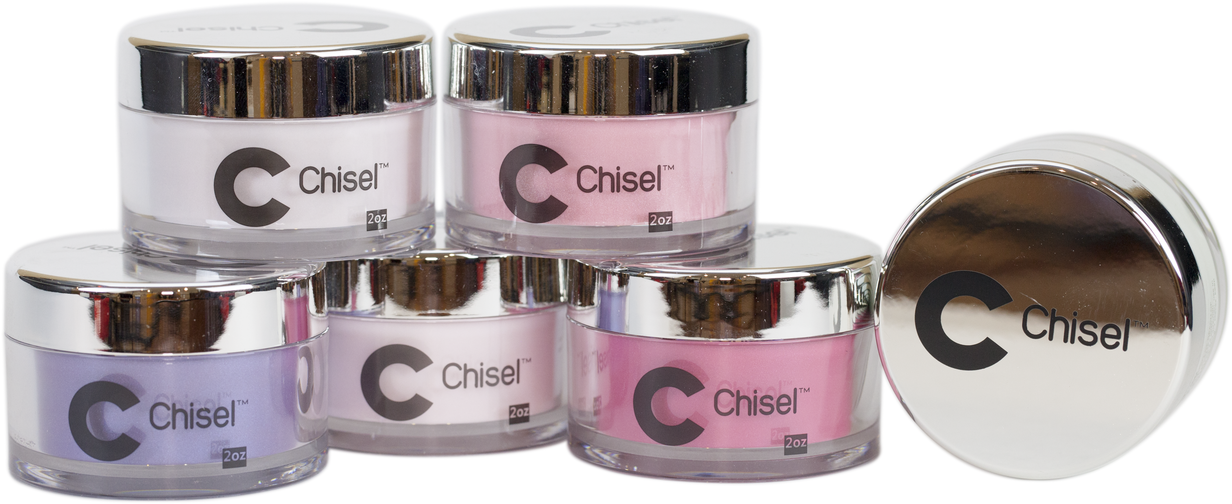 Chisel Nail Art - Chisel Nail Dipping Powder (4096x1677), Png Download