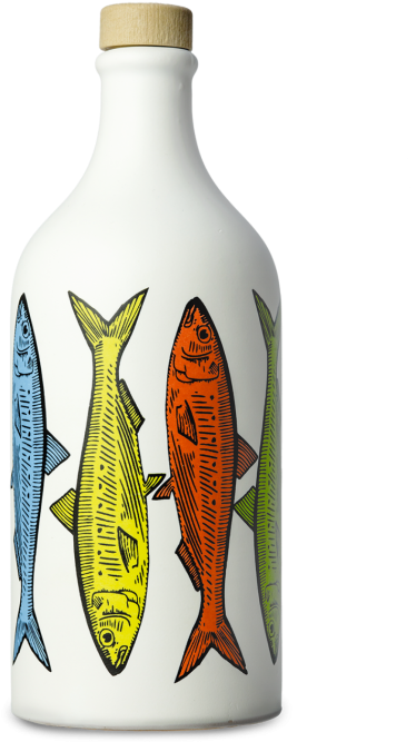 Sardines Ceramic Jar - Olive Oil (720x1080), Png Download