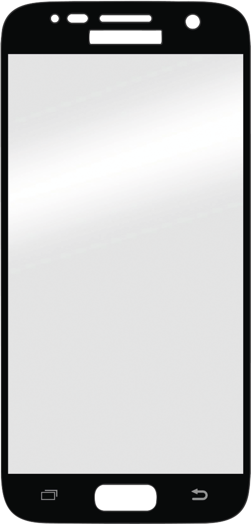 Abx High-res Image - Hama 3d-full-screen-schutzglas Anti-reflex Für Samsung (1100x1100), Png Download