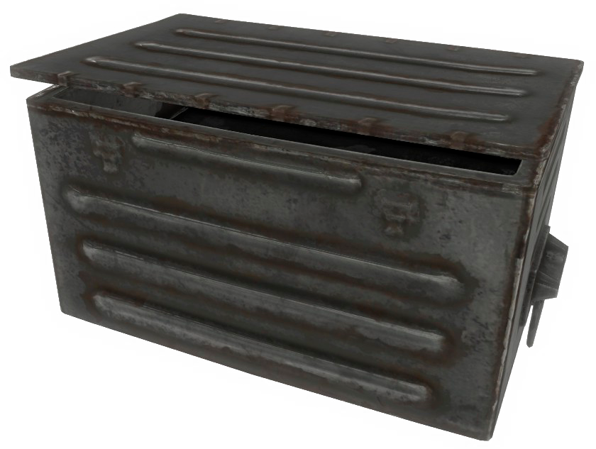 Fo4 Metal Box - Fallout 4 Boxes (840x633), Png Download