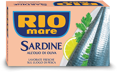 Sardines - Rio Mare Sardines In Olive Oil - 120g (576x581), Png Download
