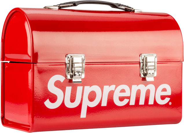 Supreme Metal Lunch Box (900x600), Png Download