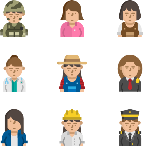 Vocation Woman Avatar - Avatar (600x564), Png Download