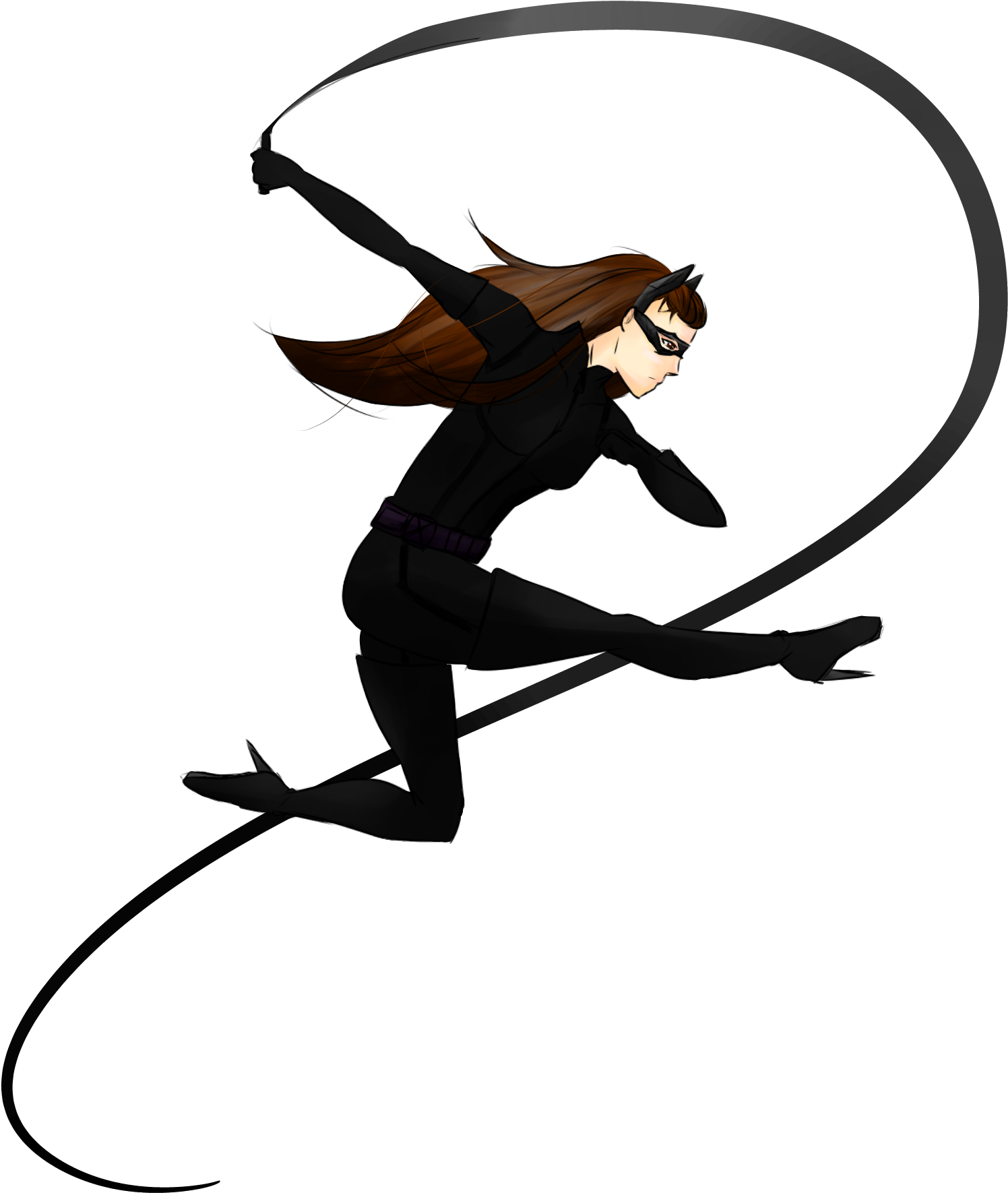 Here Is Cst Woman Anne Hathaway Version - Portable Network Graphics (1600x1900), Png Download