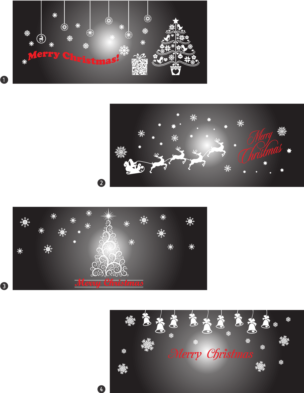 Christmas Special Window Decal - Decal (1200x1548), Png Download