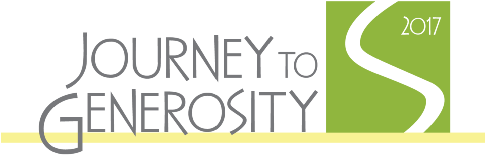 Gracious God, Take Our Minds And Think Through Them - Journey To Generosity (960x350), Png Download