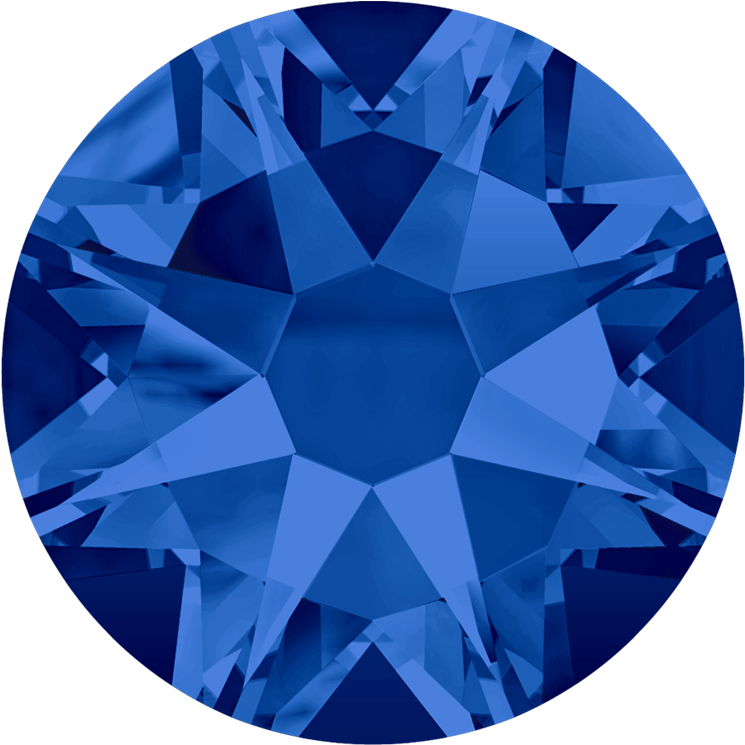 Capri Blue Swarovski Flatback & Hotfix Rhinestones (900x900), Png Download