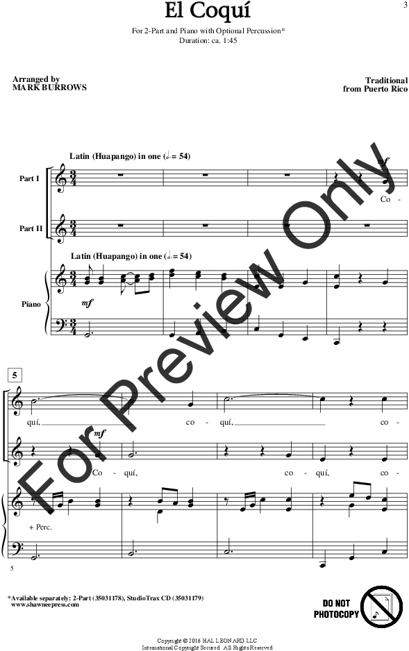 El Coqui Thumbnail El Coqui Thumbnail El Coqui Thumbnail - Revelation Song Satb Sheet (816x1056), Png Download