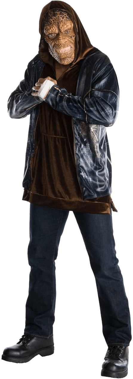 Costume Killer Croc (800x1268), Png Download