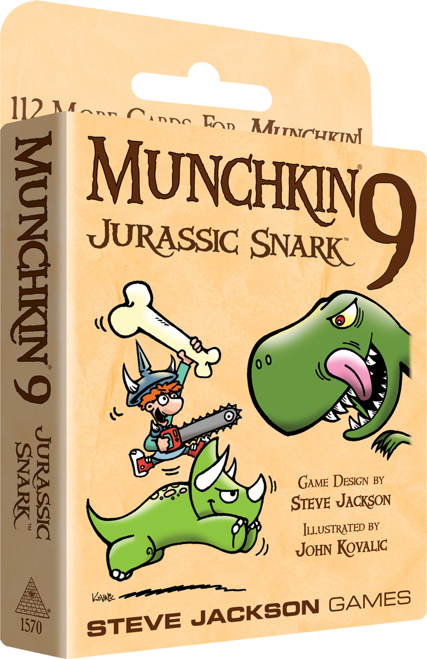 Munchkin 9 Jurassic Snark - Steve Jackson Games Munchkin Munchkin 9 Jurassic Snark (841x1296), Png Download