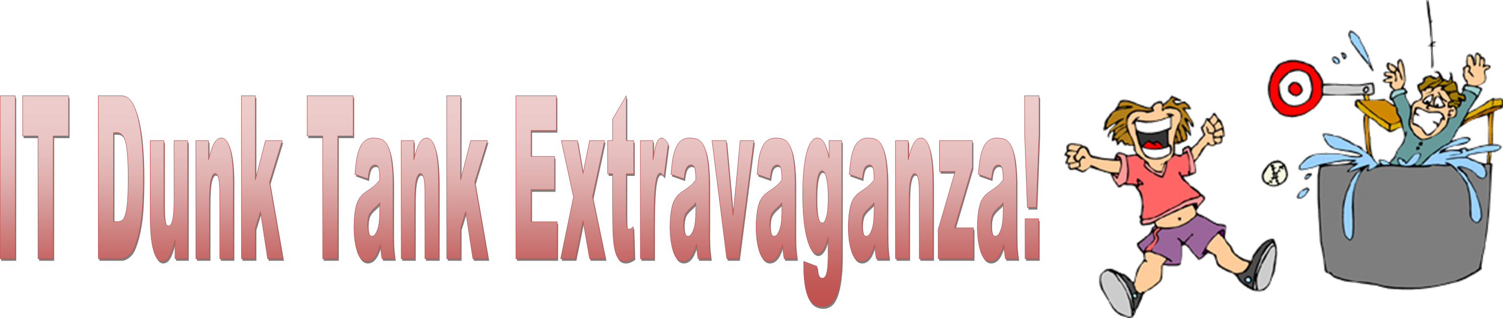 White New Dunk Tank And Text Graphic - Phoenix Children's Hospital Foundation (3066x649), Png Download