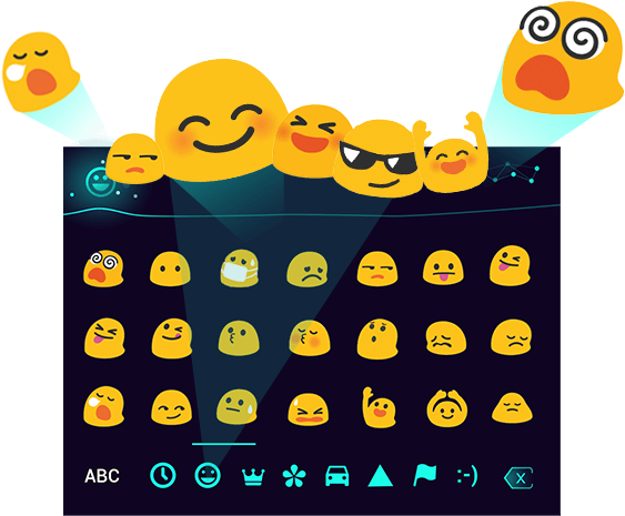 Suggested Funny Emojis - Mejores Teclado Android (768x480), Png Download