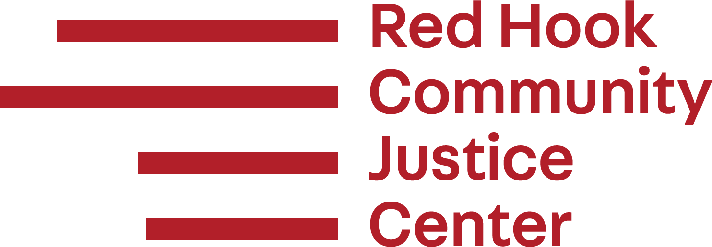 Brooklyn Community Foundation Has Selected The Top - Red Hook Community Justice Center Logo (1727x745), Png Download