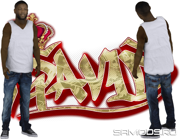 Chris Tucker - Samp Cesar Skin (640x480), Png Download